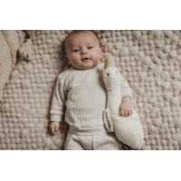 Oplaadbare hartslag knuffel - Liva Beige 