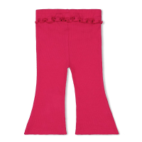 Flare broek rib - Love Peace Aloha