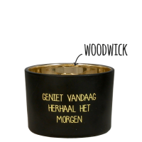 SOJAKAARS - GENIET VANDAAG HERHAAL HET MORGEN - GEUR: WARM CASHMERE