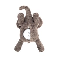 Oplaadbare hartslag knuffel - George Grijs 