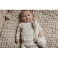 Oplaadbare hartslag knuffel - Liva Beige 