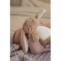 Oplaadbare hartslag knuffel - Milo Bruin