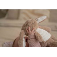Oplaadbare hartslag knuffel - Milo Bruin