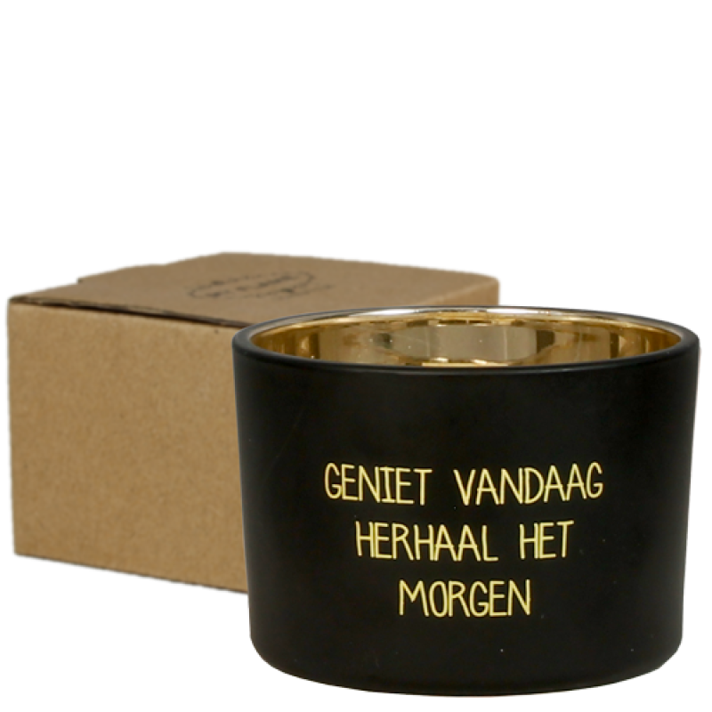 SOJAKAARS - GENIET VANDAAG HERHAAL HET MORGEN - GEUR: WARM CASHMERE