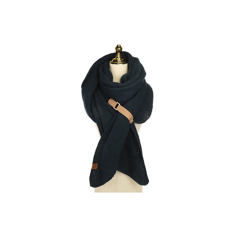 Dark blue Saalbach sjaal 