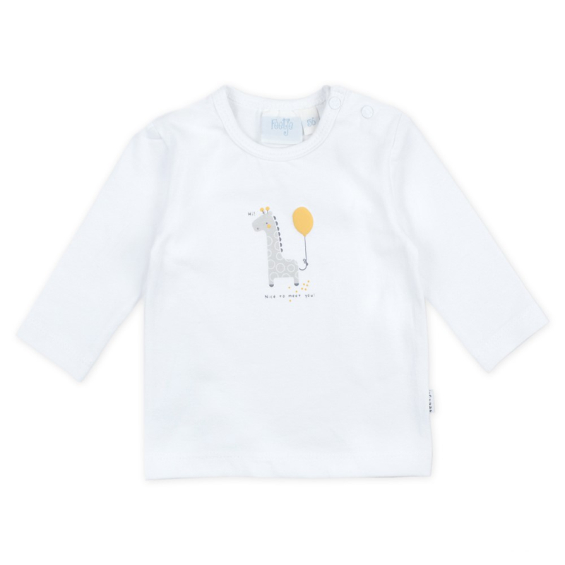 Longsleeve - Giraf geel