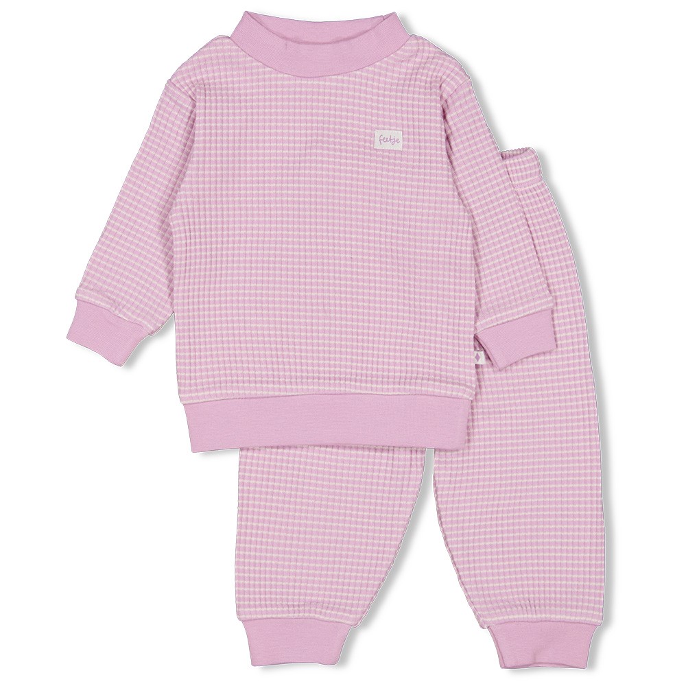 Wafel Pyjama - Roze