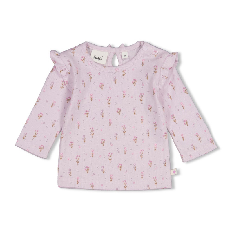 Longsleeve pointelle rib - Flower Ranch 