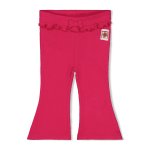 Flare broek rib - Love Peace Aloha